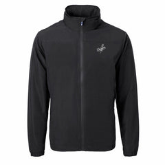 Los Angeles Dodgers Cutter & Buck Charter Eco Recycled Full-Zip Hoodie Jacket - Black - MLB Online