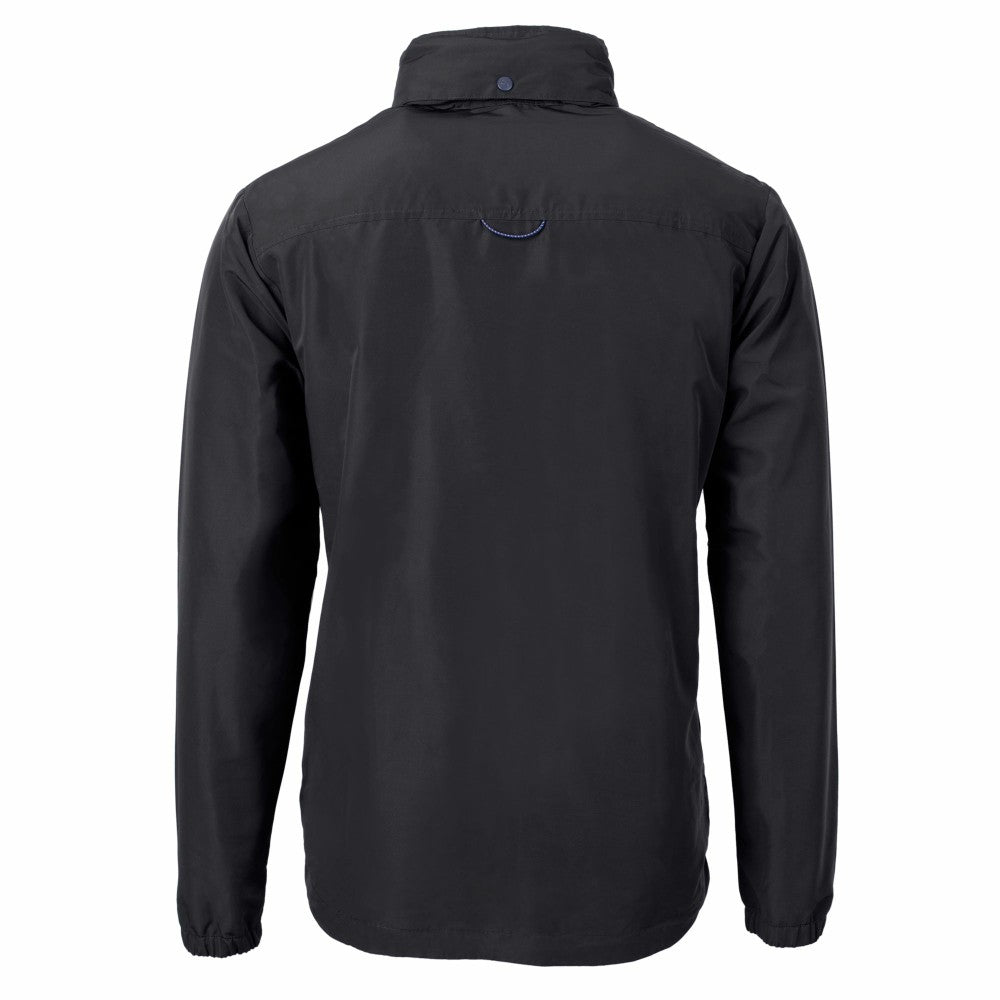 Los Angeles Dodgers Cutter & Buck Charter Eco Recycled Full-Zip Hoodie Jacket - Black - MLB Online
