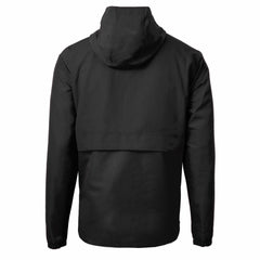 New York Mets Cutter & Buck Charter Eco Recycled Anorak Half-Zip Hoodie Jacket - Black - MLB Discount