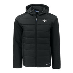 San Francisco Giants Cutter & Buck Evoke Hybrid Eco Softshell Recycled Full-Zip Hooded Jacket - Black - MLB Discount