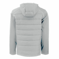 Milwaukee Brewers Cutter & Buck Evoke Hybrid Eco Softshell Recycled Full-Zip Hooded Jacket - Gray - MLB Online
