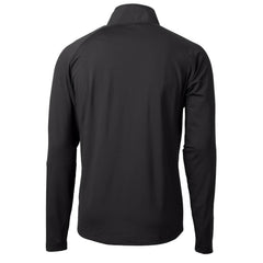 San Diego Padres Cutter & Buck Adapt Eco Hybrid Raglan DryTec Quarter-Zip Jacket - Black - MLB on Sale