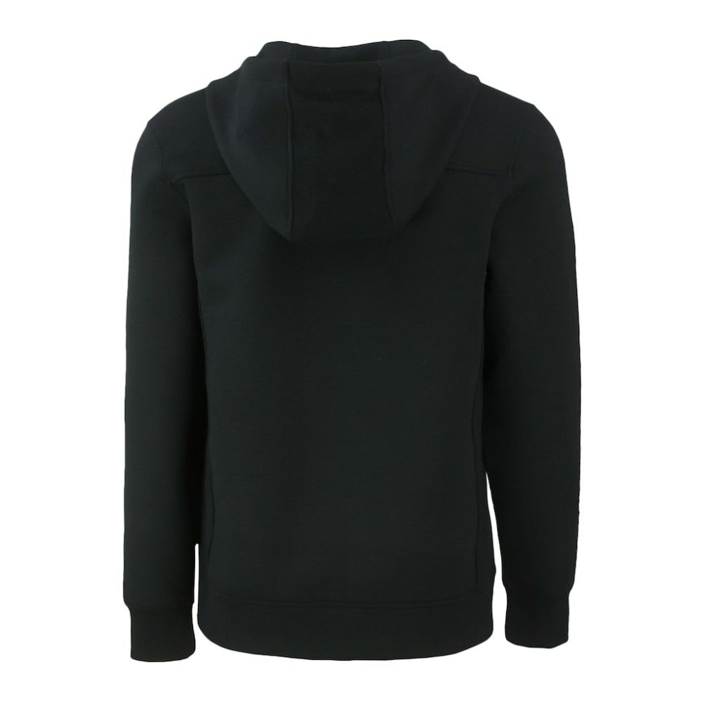 Philadelphia Phillies Cutter & Buck Roam Eco Recycled Tri-Blend Half-Zip Hoodie - Black - MLB Discount