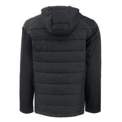 Detroit Tigers Cutter & Buck Big & Tall Evoke Hybrid Eco Softshell Recycled Full-Zip Jacket - Black - MLB on Sale