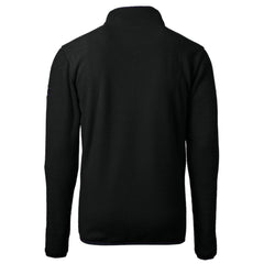 San Francisco Giants Cutter & Buck Big & Tall Cascade Eco Fleece Quarter-Zip Jacket - Black - MLB Discount