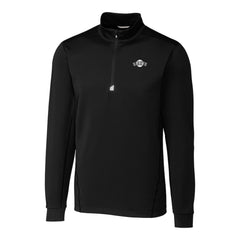 San Francisco Giants Cutter & Buck Big & Tall Traverse DryTec Quarter-Zip Jacket - Black - MLB on Sale