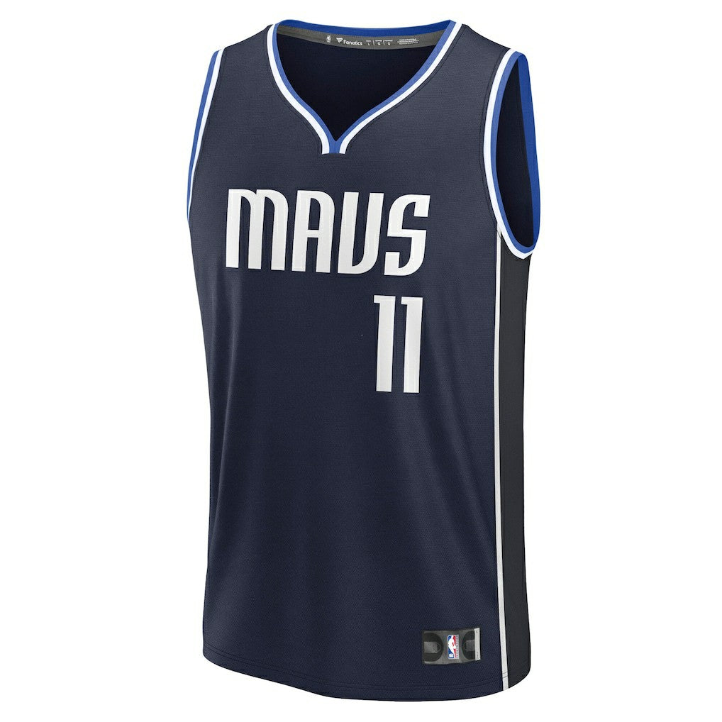 Kyrie Irving Dallas Mavericks Fast Break Replica Player Jersey for sale Statement Editi- Navy | Fanatics Near Me