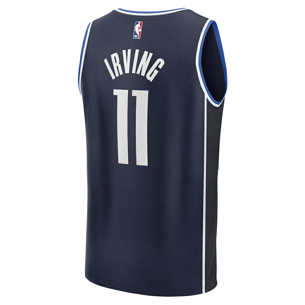 Kyrie Irving Dallas Mavericks Fast Break Replica Player Jersey for sale Statement Editi- Navy | Fanatics Near Me