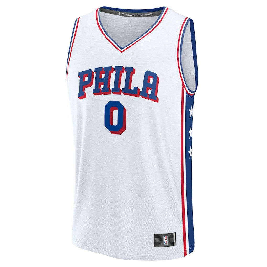Tyrese Maxey Philadelphia 76ers Youth Fast Break Replica Player Jersey Association Edition White | Fanatics Near Me
