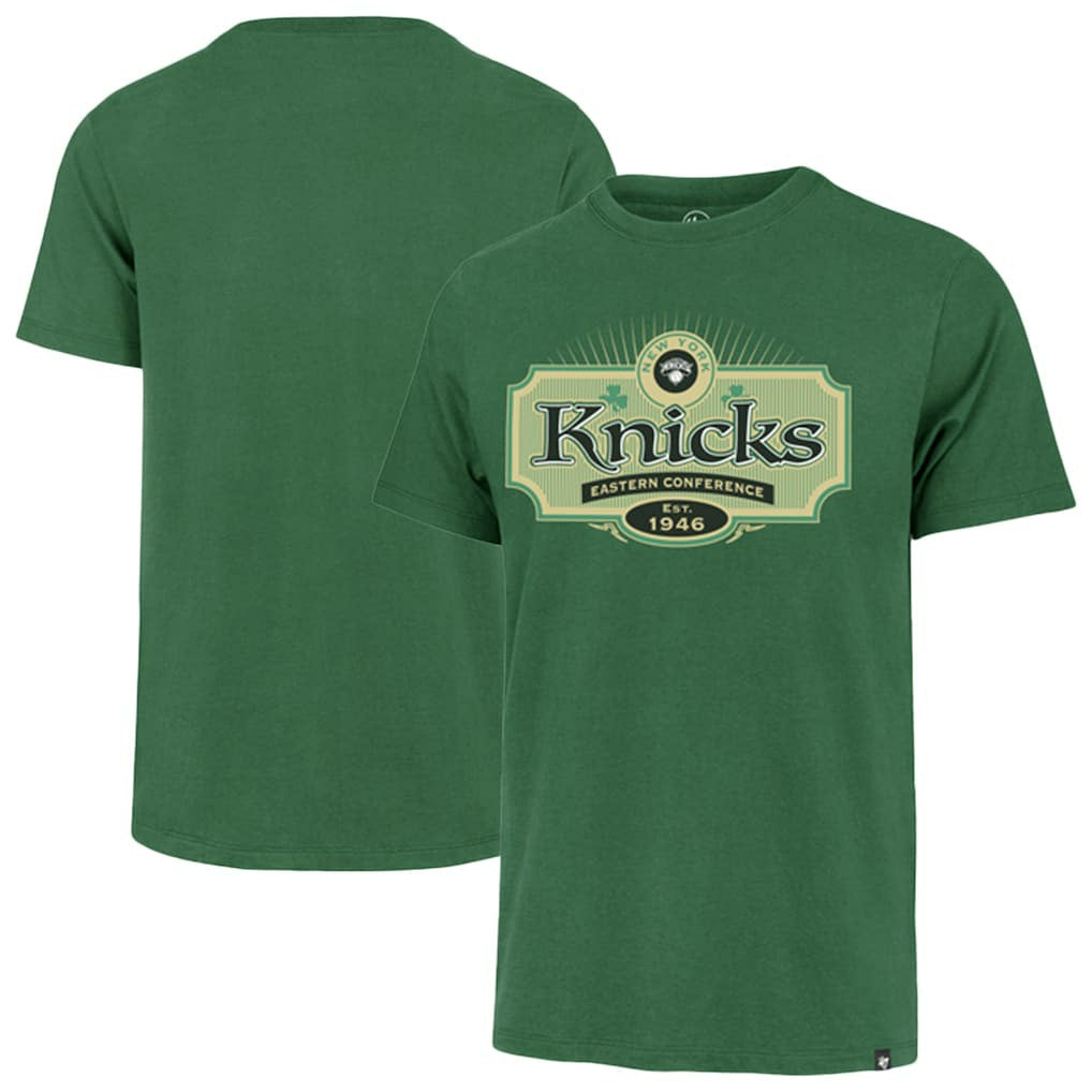New York Knicks '47 Lucky Team Franklin T-Shirt Green | 47 brand