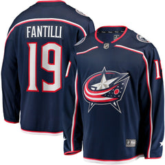 Adam Fantilli Columbus Blue Jackets Fanatics Home Premier Breakaway Player Jersey - Navy - NHL 202015231
