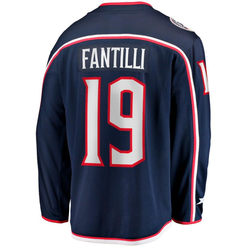 Adam Fantilli Columbus Blue Jackets Fanatics Home Premier Breakaway Player Jersey - Navy - NHL 202015231