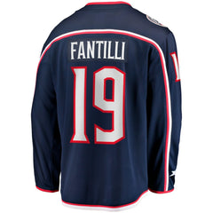 Adam Fantilli Columbus Blue Jackets Fanatics Home Premier Breakaway Player Jersey - Navy - NHL 202015231