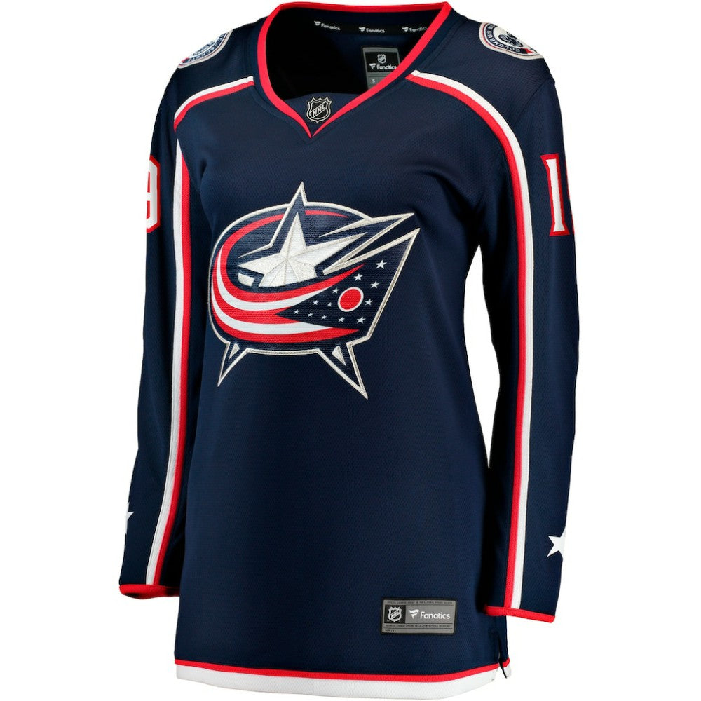Adam Fantilli Columbus Blue Jackets Fanatics Women's Home Premier Breakaway Player Jersey Breakaway Jersey - Navy - NHL 202015232