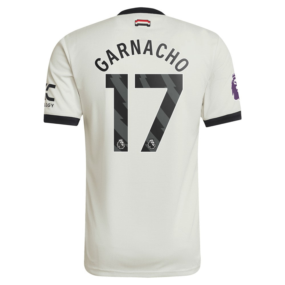 Alejandro Garnacho Manchester United Originals 2024/25 Third Jersey Cream - Adidas outlet