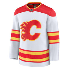 Calgary Flames Fanatics Away Premium Jersey - White - NHL 202015680