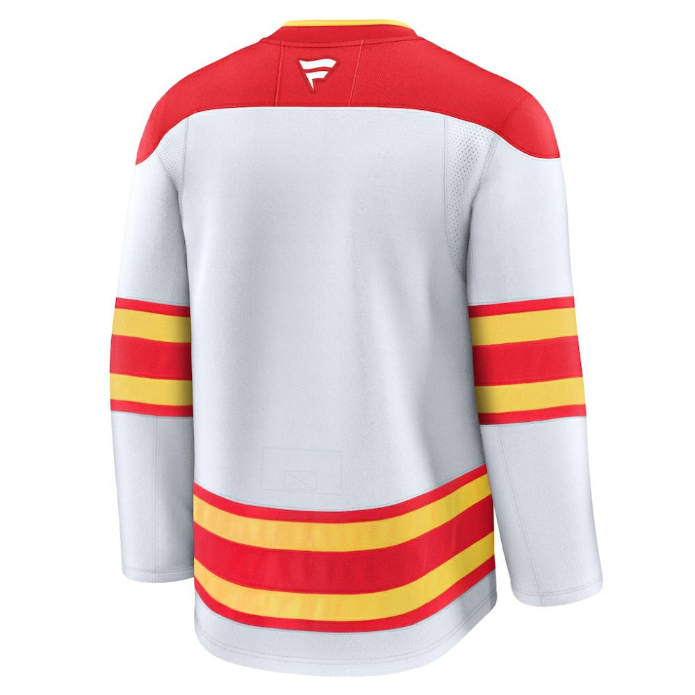 Calgary Flames Fanatics Away Premium Jersey - White - NHL 202015680
