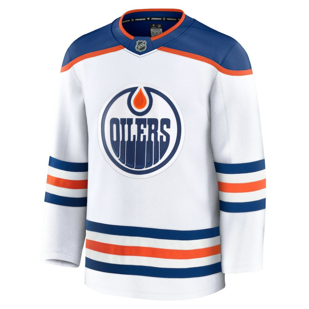 Edmonton Oilers Fanatics Away Premium Jersey - White - NHL 202015689