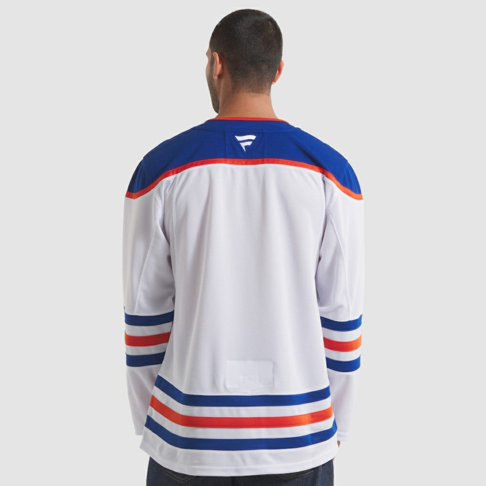 Edmonton Oilers Fanatics Away Premium Jersey - White - NHL 202015689