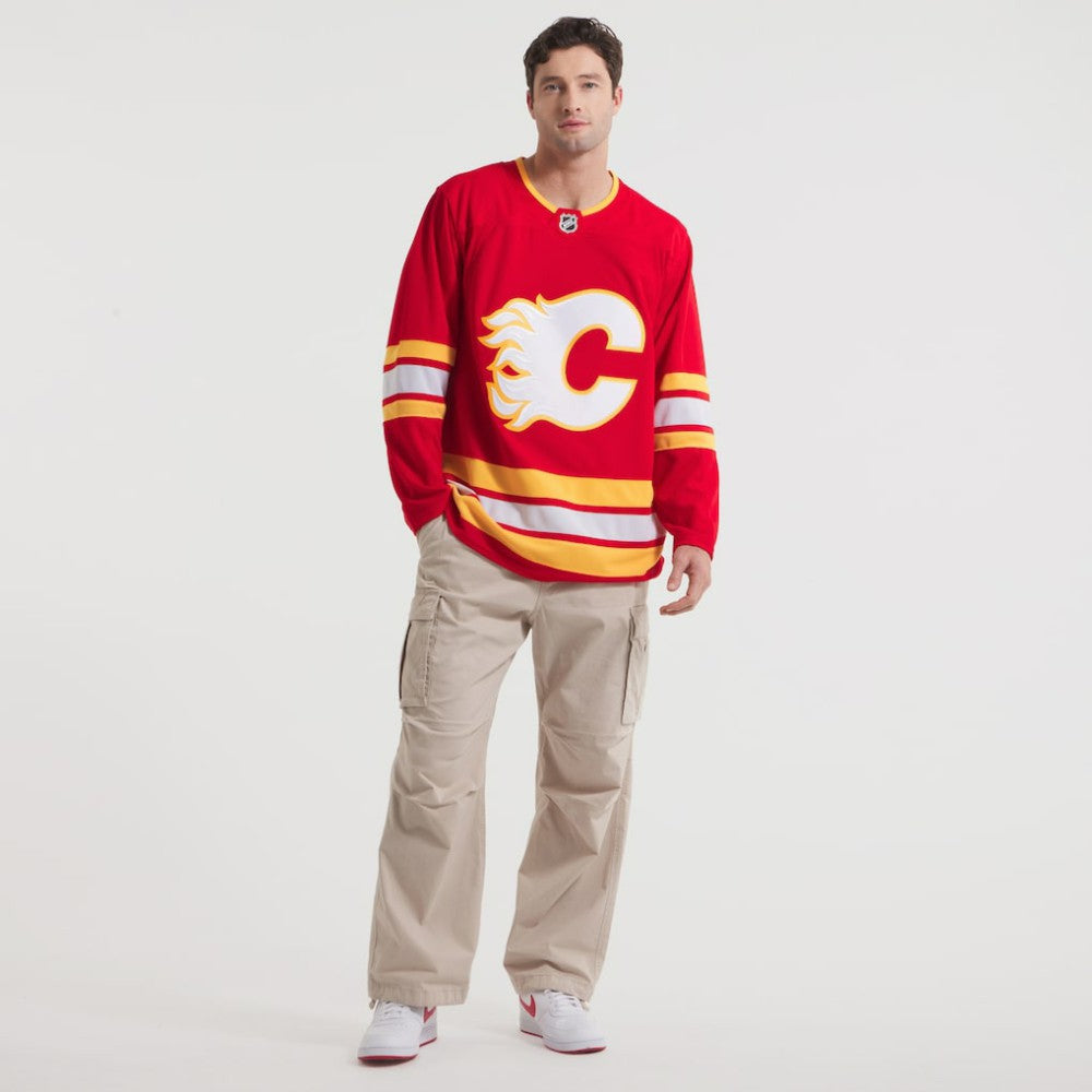 Calgary Flames Fanatics Home Premium Jersey - Red - NHL 202015693