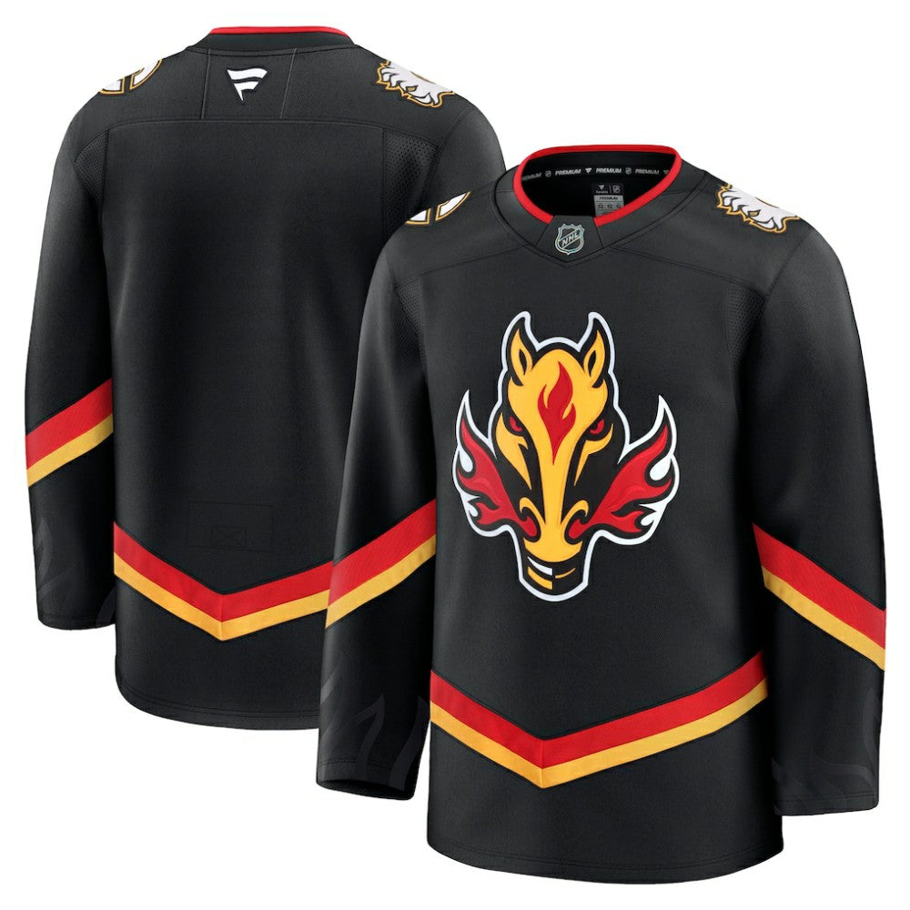 Calgary Flames Fanatics Alternate Premium Jersey - Black - NHL 202015697