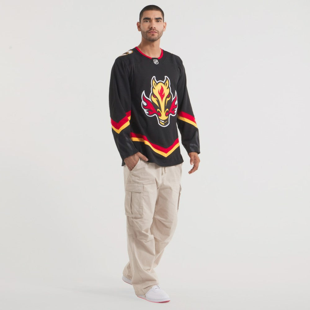Calgary Flames Fanatics Alternate Premium Jersey - Black - NHL 202015697