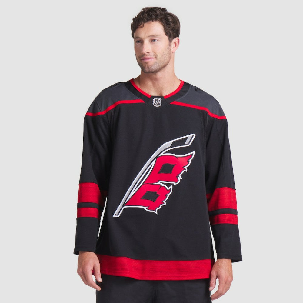 Carolina Hurricanes Fanatics Home Premium Jersey - Black - NHL 202015704