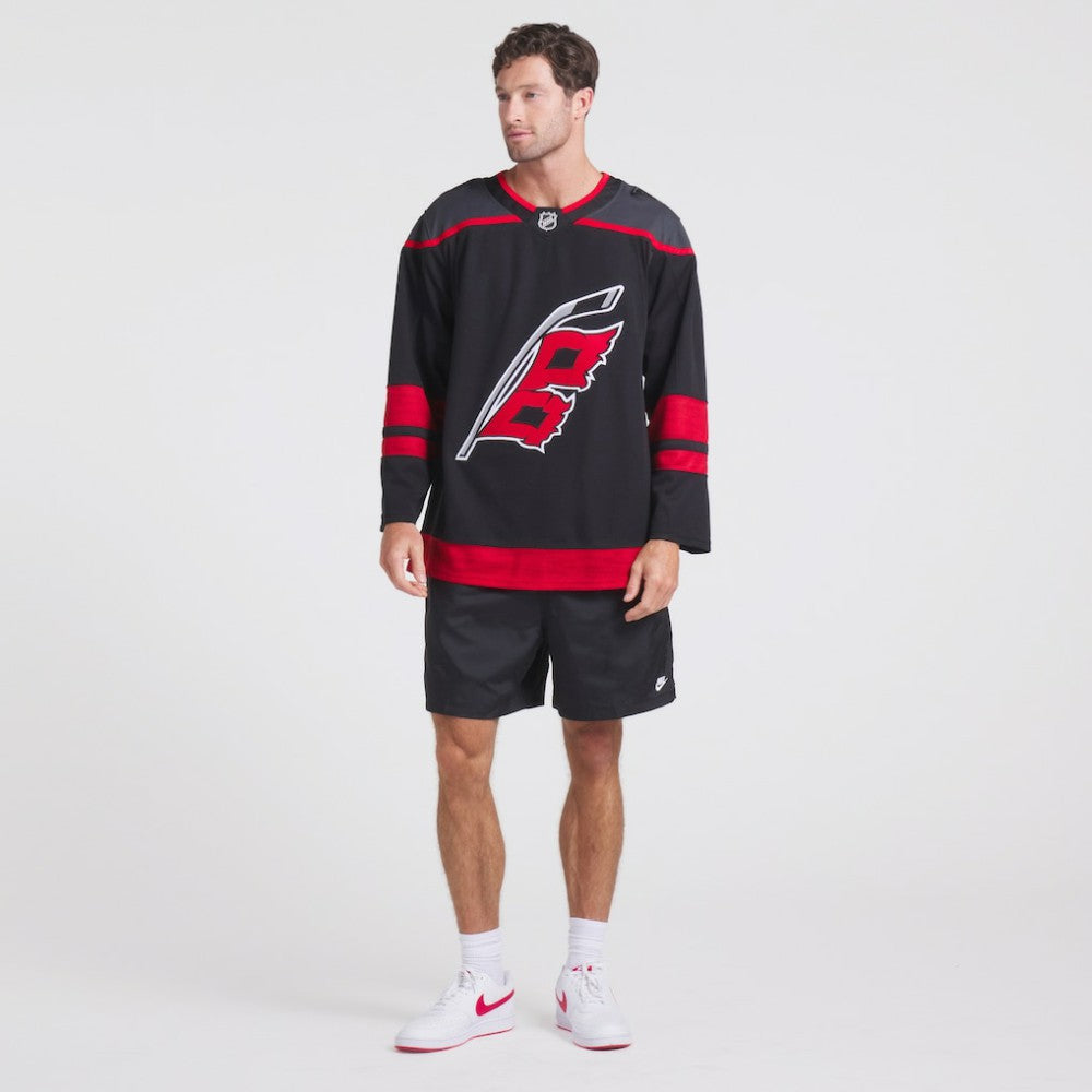 Carolina Hurricanes Fanatics Home Premium Jersey - Black - NHL 202015704