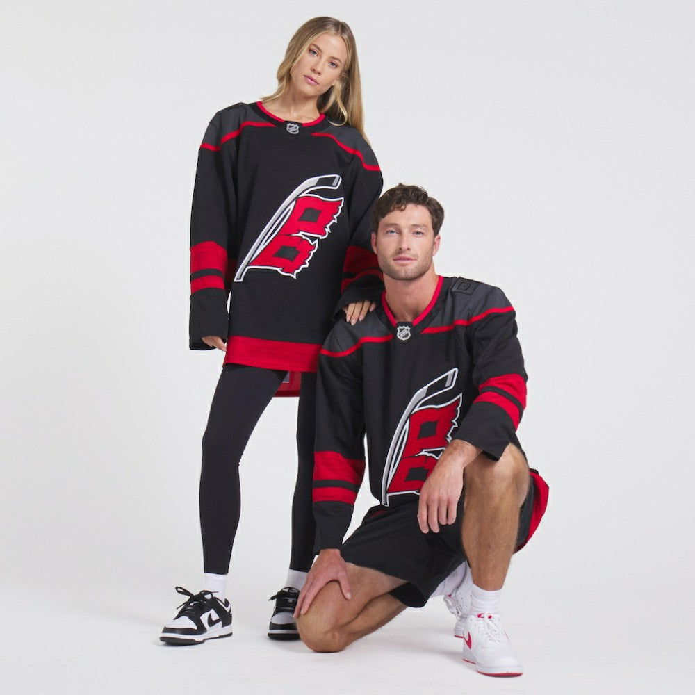 Carolina Hurricanes Fanatics Home Premium Jersey - Black - NHL 202015704