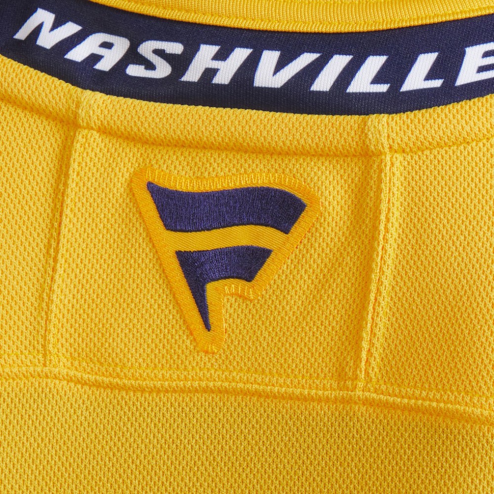 Nashville Predators Fanatics Home Premium Jersey - Yellow - NHL 202015706