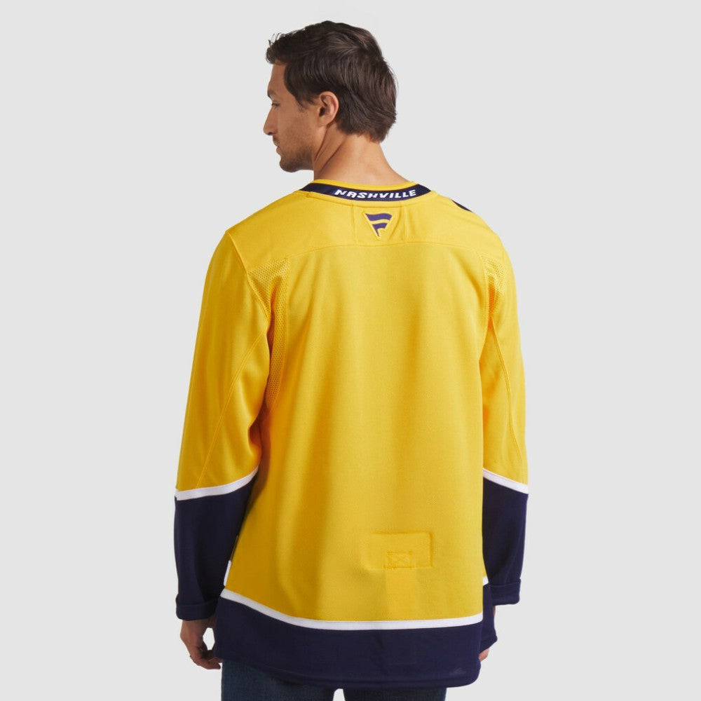 Nashville Predators Fanatics Home Premium Jersey - Yellow - NHL 202015706