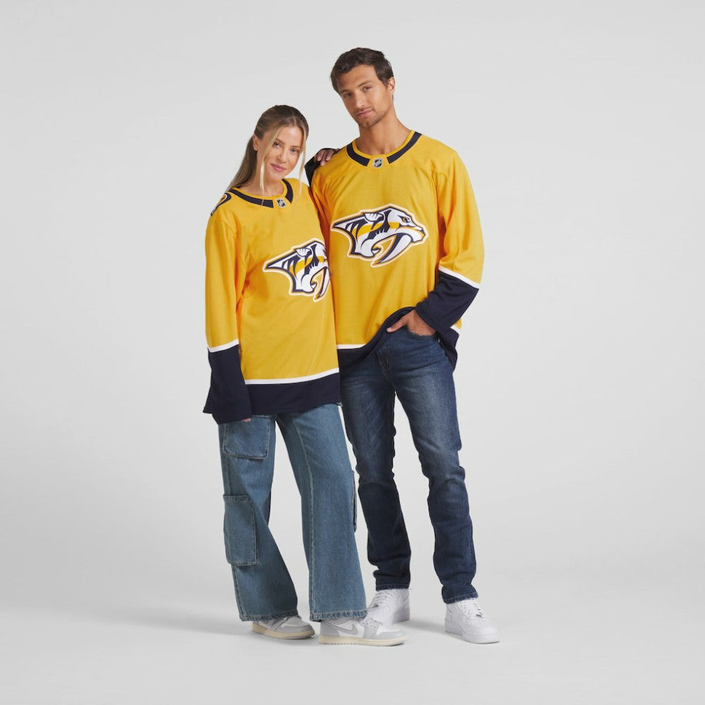 Nashville Predators Fanatics Home Premium Jersey - Yellow - NHL 202015706
