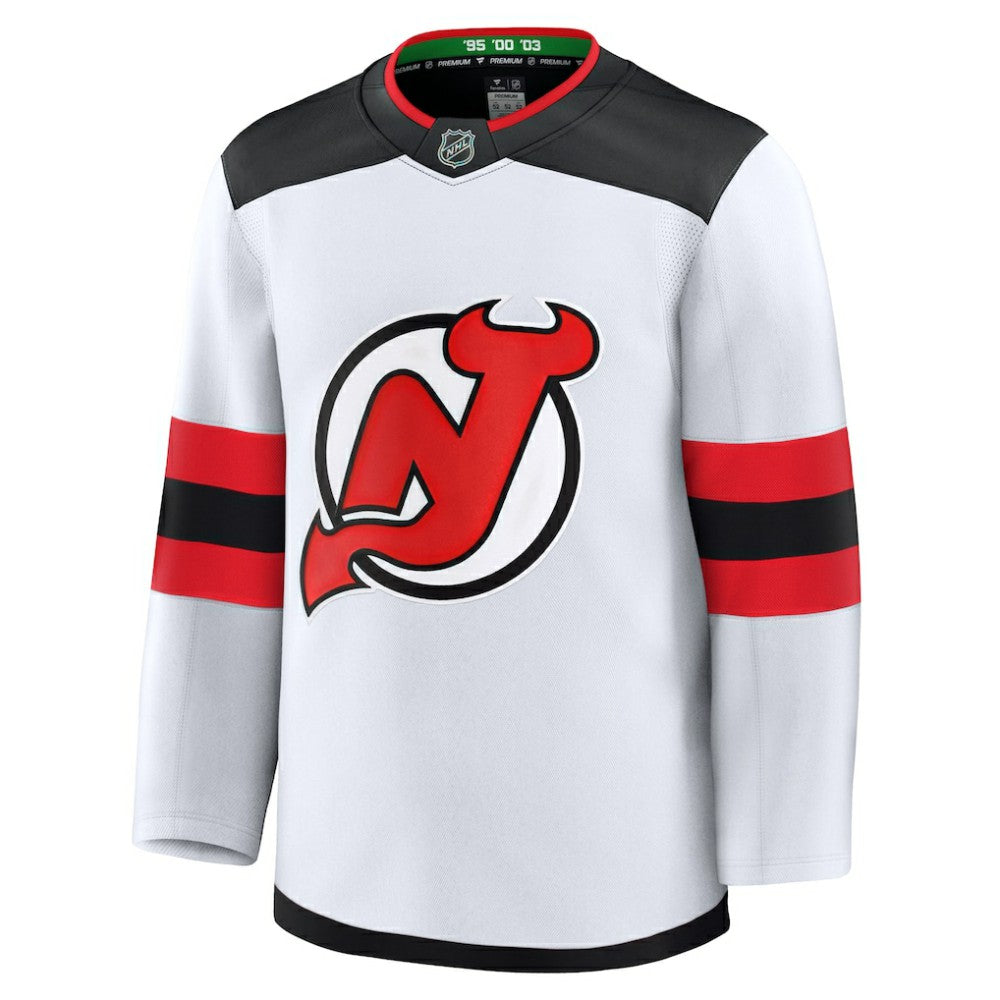 New Jersey Devils Fanatics Away Premium Jersey - White - NHL 202015709