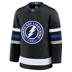 Tampa Bay Lightning Fanatics Alternate Premium Jersey - Black - NHL 202015719