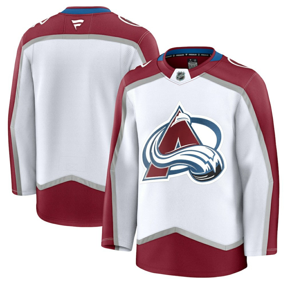 Colorado Avalanche Fanatics Away Premium Jersey - White - NHL 202015722
