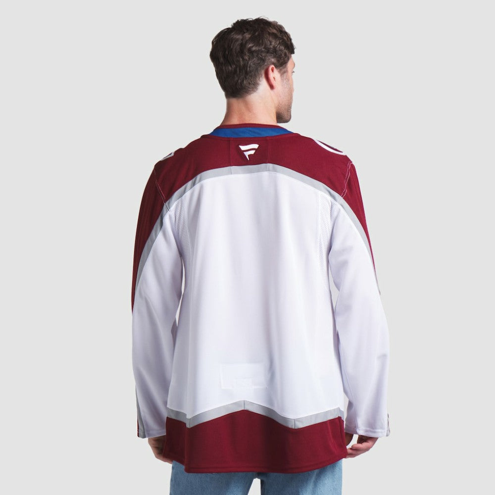 Colorado Avalanche Fanatics Away Premium Jersey - White - NHL 202015722