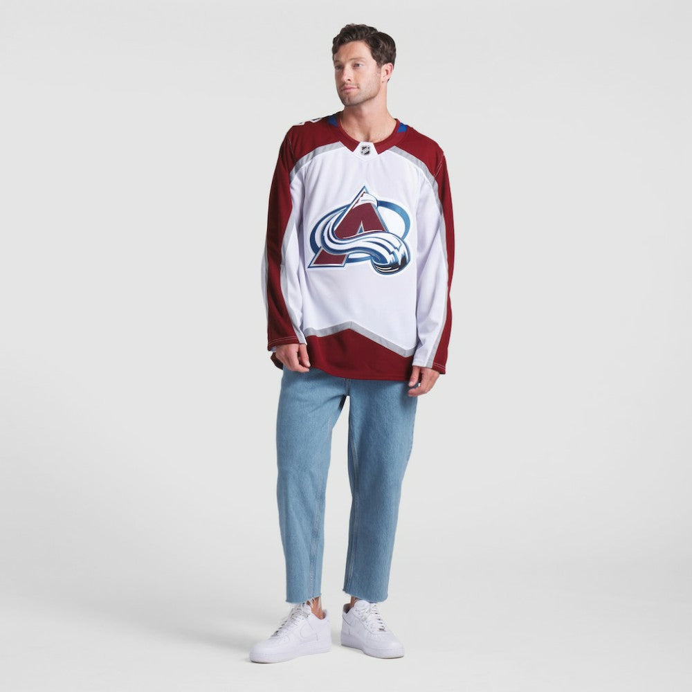 Colorado Avalanche Fanatics Away Premium Jersey - White - NHL 202015722