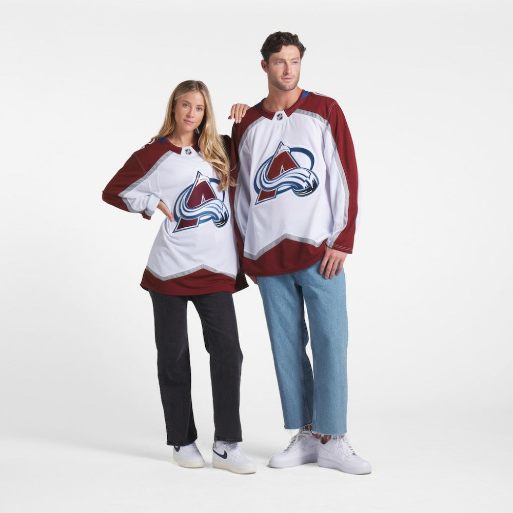 Colorado Avalanche Fanatics Away Premium Jersey - White - NHL 202015722