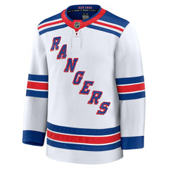 New York Rangers Fanatics Away Premium Jersey - White - NHL 202015727