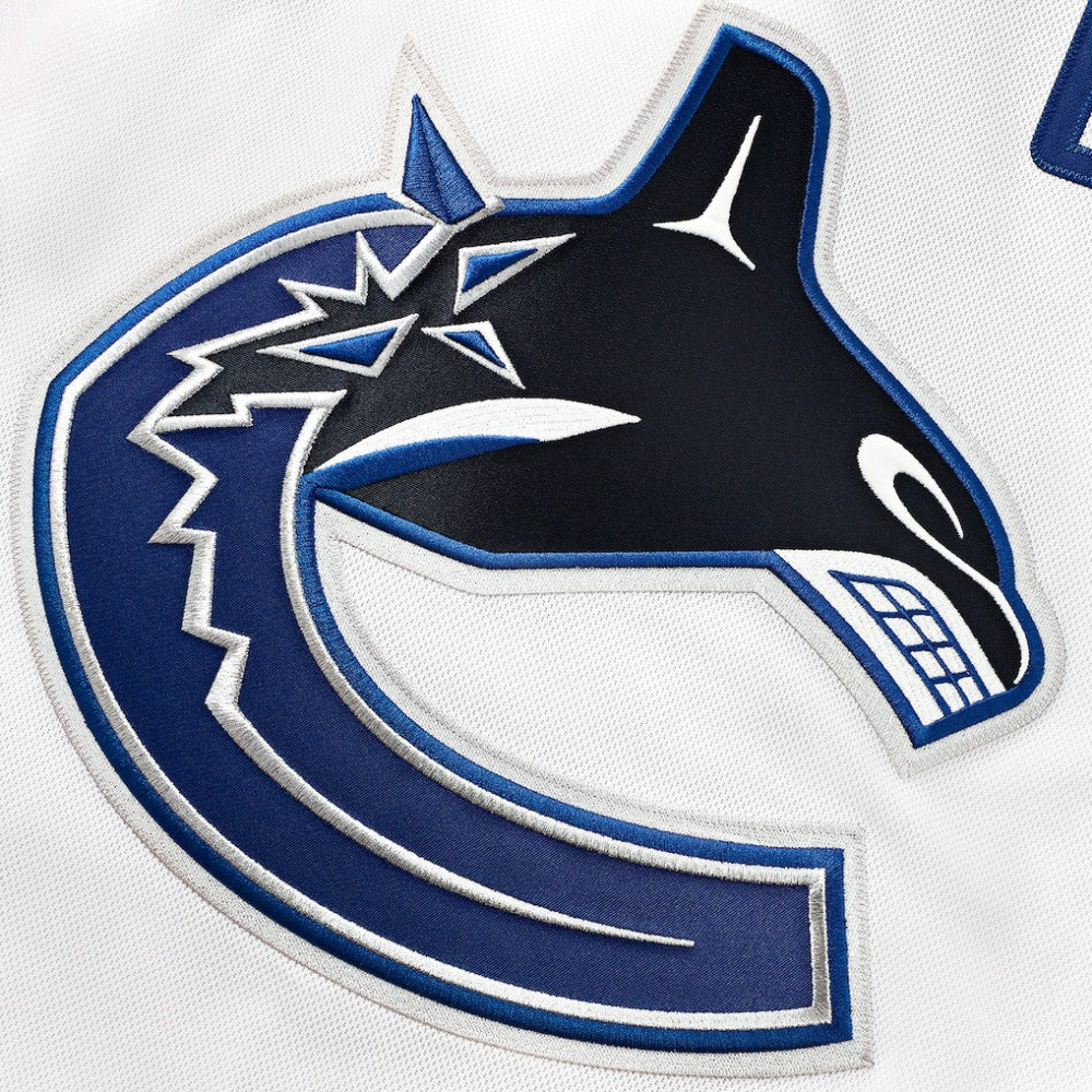 Vancouver Canucks Fanatics Away Premium Jersey - White - NHL 202015732