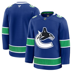 Vancouver Canucks Fanatics Home Premium Jersey - Blue - NHL 202015734