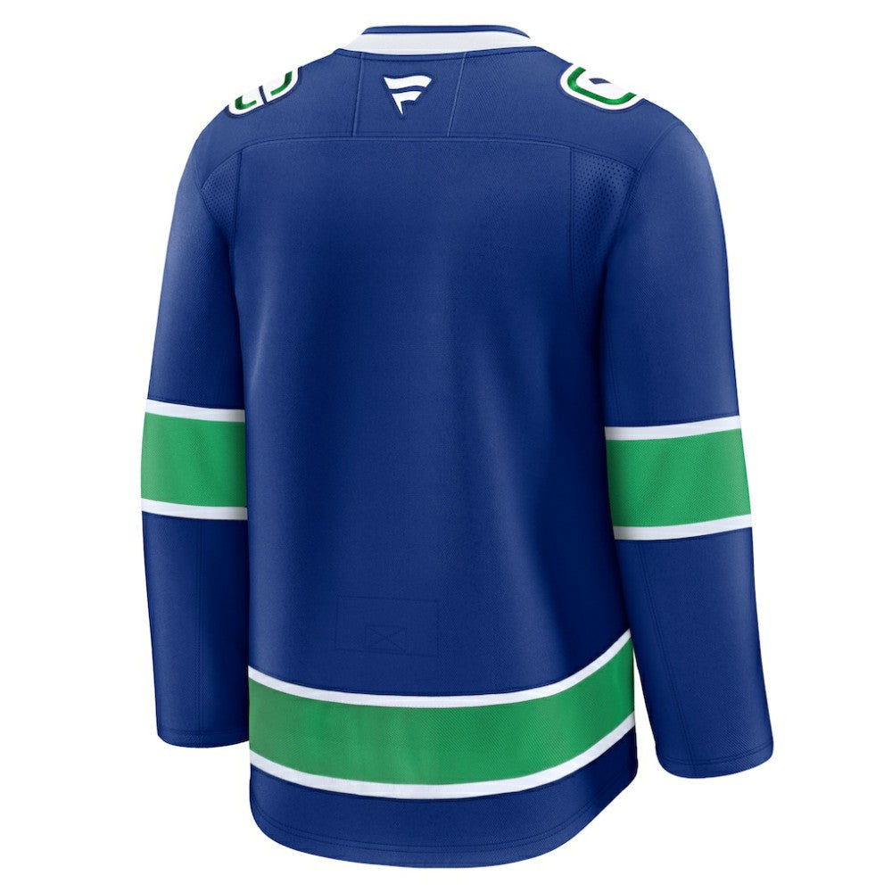 Vancouver Canucks Fanatics Home Premium Jersey - Blue - NHL 202015734