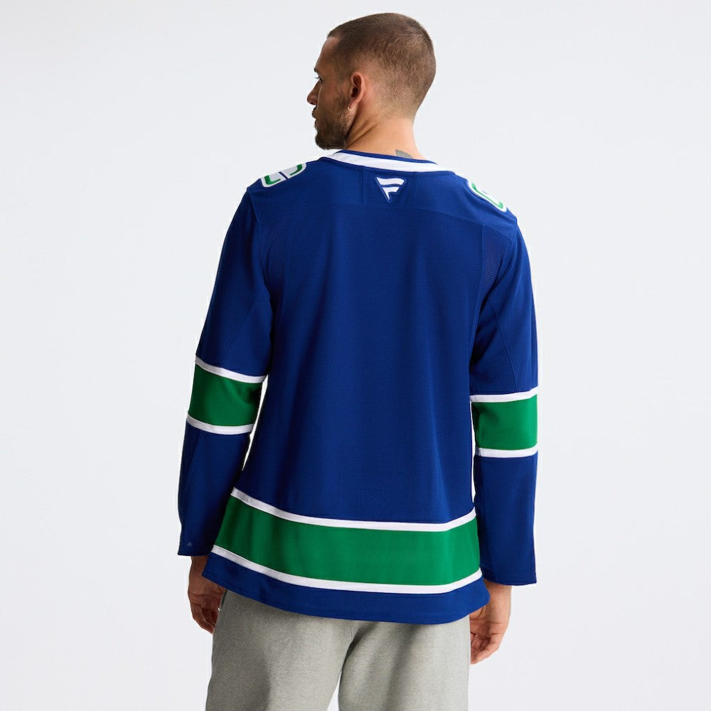 Vancouver Canucks Fanatics Home Premium Jersey - Blue - NHL 202015734