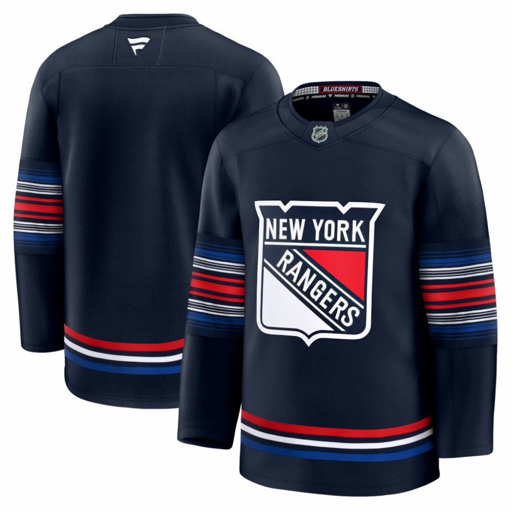 New York Rangers Fanatics Alternate Premium Jersey - Navy - NHL 202015738