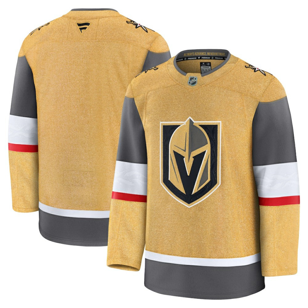 Vegas Golden Knights Fanatics Home Premium Jersey - Gold - NHL 202015741