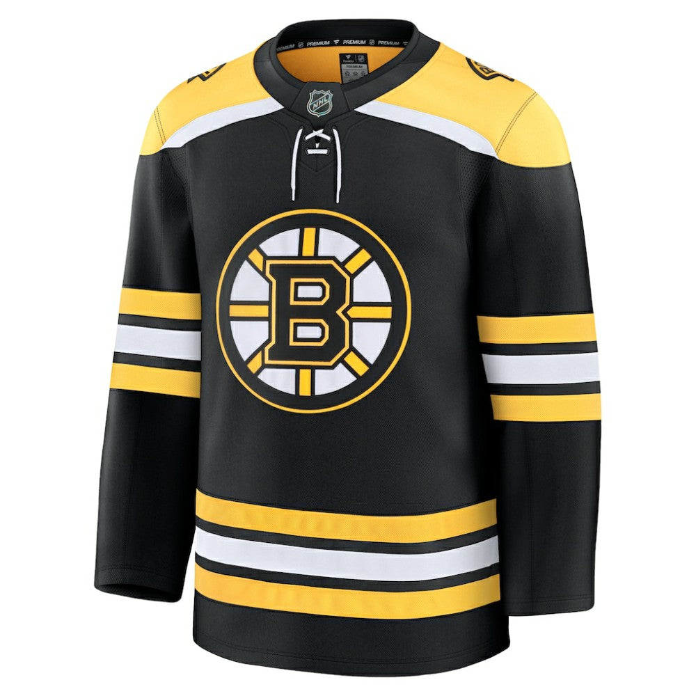Boston Bruins Fanatics Home Premium Jersey - Black - NHL 202015742