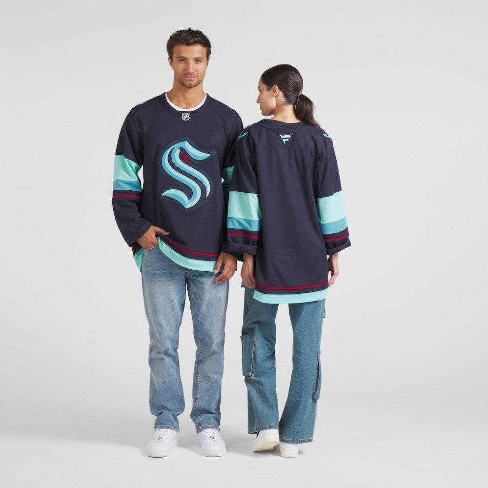 Seattle Kraken Fanatics Home Premium Jersey - Deep Sea Blue - NHL 202015757