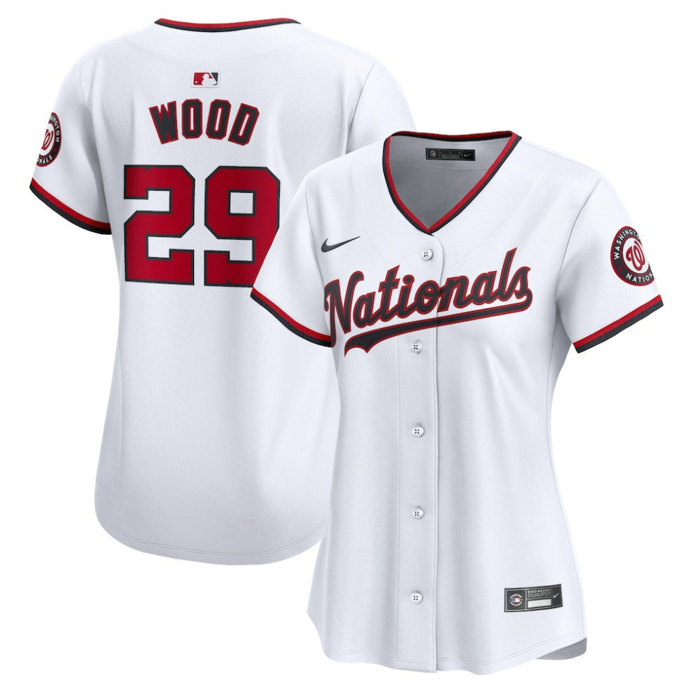 James Wood Washington Nationals Nike Women's Home Limited Player Jersey - White - Nike Online