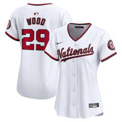 James Wood Washington Nationals Nike Women's Home Limited Player Jersey - White - Nike Online