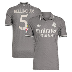 Jude Bellingham Real Madrid Originals 2024/25 Third Player Jersey Charcoal - Adidas cheap